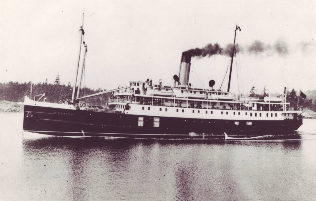 S.S. Princess Sophia in her heyday